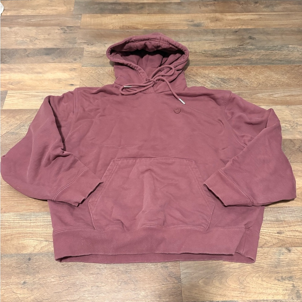 adidas Women's Maroon Hoodie